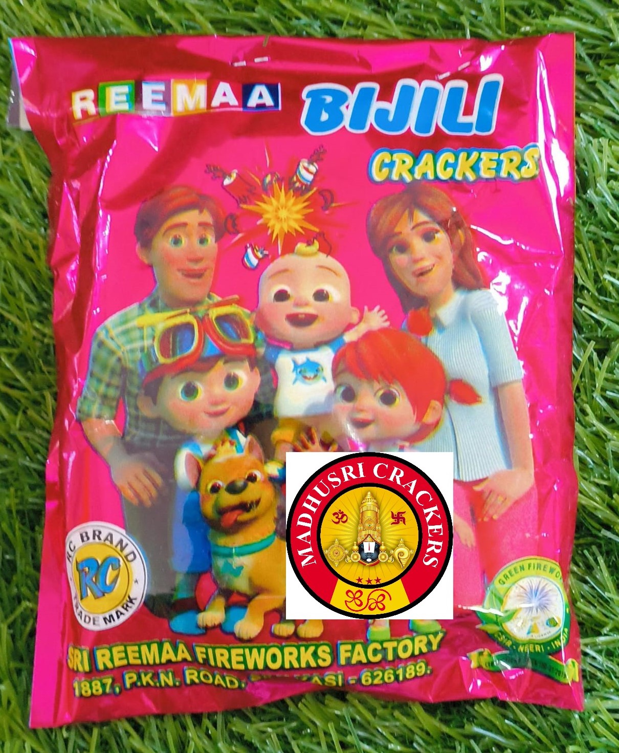 RED BIJILI CRACKERS  (100 Pcs )